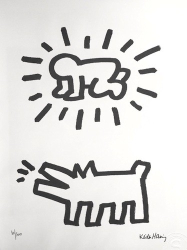 Lithographie Keith Haring Signée et numérotée 